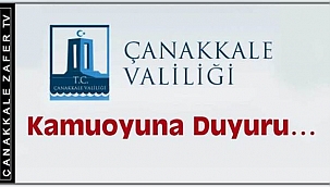 Çanakkale Valiliğin 'den Artan Koronavirüs Uyarısı 