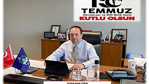 ÇTB BAŞKANI KAYA ÜZEN “15 TEMMUZ BİR DESTANIN ÖYKÜSÜDÜR”