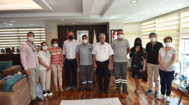 'Ateş kahramanları'ndan SMA hastası Alp bebeğe destek