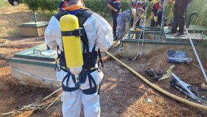 Tesisatçı su kuyusunda ölü bulundu