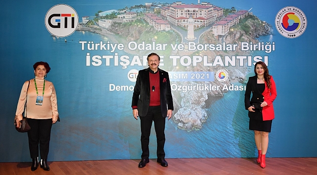 GENEL SEKRETER SEMA SANDAL ODA VE BORSA GENEL SEKRETERLERİ İSTİŞARE TOPLANTISINA KATILDI