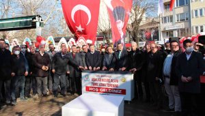 Çan Belediyesi Aşıklar mesire alanı temel atma töreni düzenlendi