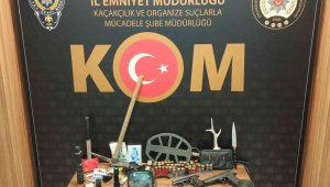 Çanakkale'de tarihî eser kaçakçılığı operasyonu