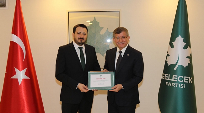 GELECEK PARTİSİ’NDE İL BAŞKANI OLARAK VAHAP ÖZSÜER ATANDI