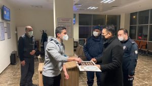 Kaymakam Göktaş görev başındaki personeli yalnız bırakmadı