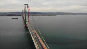 1915 Çanakkale Köprüsü'nde asfaltlama çalışmaları tamamlandı