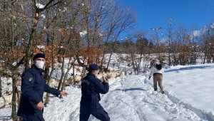 Çanakkale'de kayıp keçiler drone yardımı ile bulundu