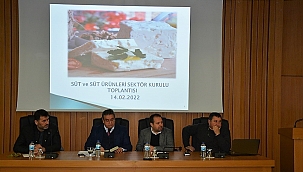 ÇTB EV SAHİPLİĞİNDE SÜT SEKTÖRÜNE İLİŞKİN İSTİŞARE TOPLANTISI DÜZENLENDi