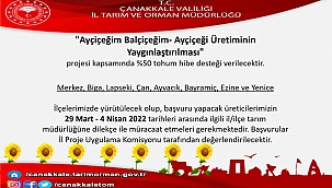 Yüzde 50 tohum hibe edilecek