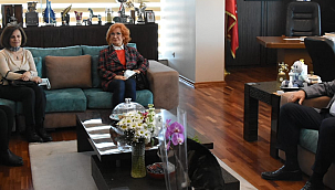 Başkan Gökhan E.Y.T ve 29 Ekim Kadınları Dernek Yöneticilerini Ağırladı