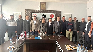 CHP HEYETİNDEN ESNAF ODALARINA ZİYARET