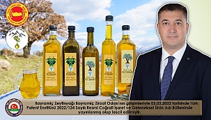 BAYRAMİÇ ZEYTİNYAĞI COĞRAFİ İŞARET TESCİLİ ALDI.