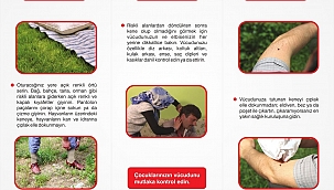 Çanakkale İl Sağlı Müdürlüğünden ''Kırım Kongo Kanamalı Ateşi'' (KKKA) *BİLGİ NOTU*