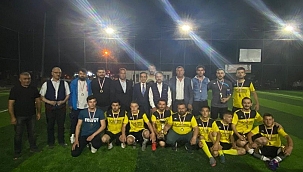 Merkez Köyler Arası Halı Saha Turnuvası Şampiyonu Belli Oldu