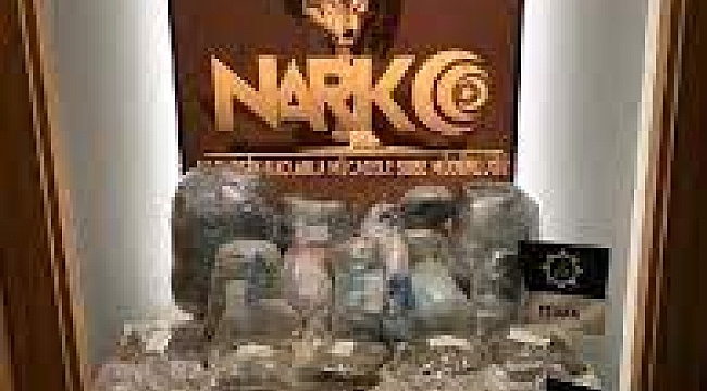 Mardin’den Çanakkale’ye 25 kilo uyuşturucu