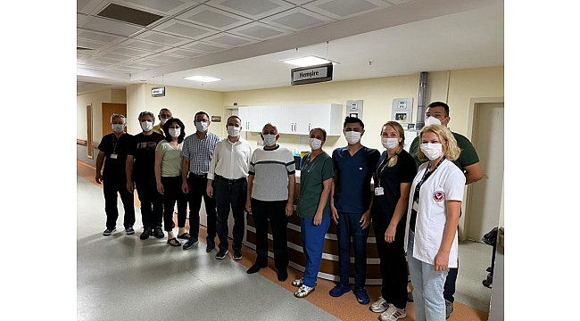 ÇOMÜ' DE KURUM İÇİNDE BAYRAMLAŞMA  GERÇEKLEŞTİRİLDİ.