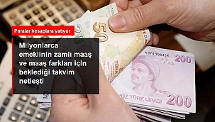 Milyonlarca Emeklinin Beklediği Zamlı Maaş Takvim Netleşti