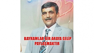 Recep Hasan Ayan'ın Kurban Bayramı Mesajı