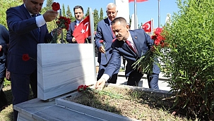 Şehitler, Hastane Bayırı Şehitliğinde Rahmet, Minnet ve Şükranla Anıldı