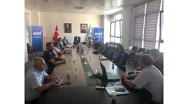 24.08.2022 Çarşamba Günü Çok Şiddetli Sağanak Yağış İçin Çanakkale’de Kurum ve Kuruluşlar Teyakkuzda