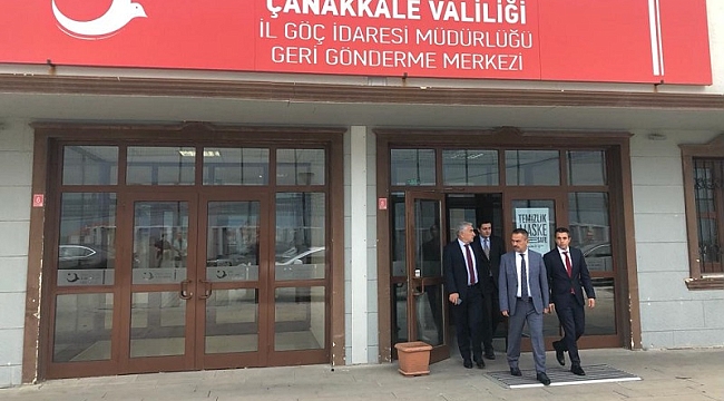 Ayvacık Geri Gönderme Merkezinde Denetleme