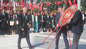 Çanakkale Baro Başkanı Av.Soner Aydın“Adalet mi kaldı ki yılını açalım”