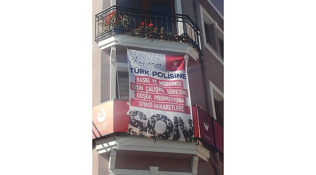 ÇANAKKALE ZAFER PARTİSİ İL BAŞKANLIĞI, TÜRK POLİSİNİN YANINDA!