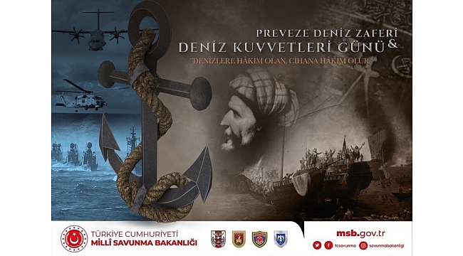 Preveze Deniz Zaferi ve Deniz Kuvvetleri Günü Kutlandı