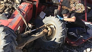Çanakkale'de Traktör Kazası 1 Ölü 2 Yaralı