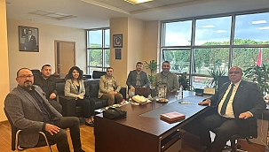 BAŞKAN ABDULLAH DENİZ’E, ZİYARETLER DEVAM EDİYOR