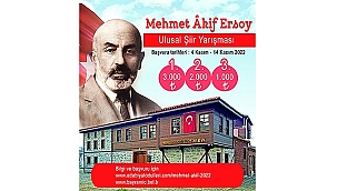  BAYRAMİÇ BELEDİYESİ, ŞİİR YARIŞMASI DÜZENLİYOR