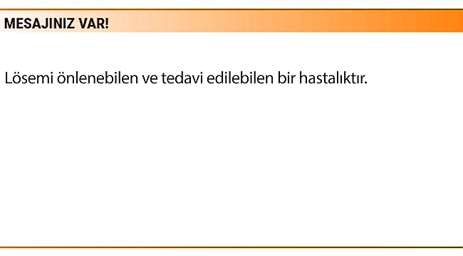 ULUDAĞ ELEKTRİK’TEN LÖSEMİ FARKINDALIĞI İÇİN TURUNCU FATURA