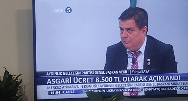 AYGİP Çanakkale-Ayvacıklı Genel Başkan Vekili Yahya Kaya Kanal 5 de Soruları Cevapladı
