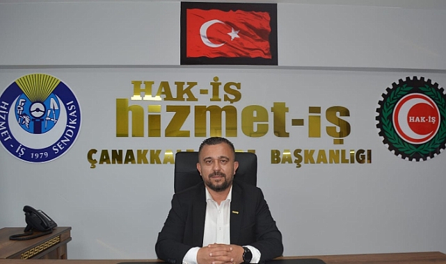 HAK-İŞ KONFEDERASYONU ÇANAKKALE İL BAŞKANLIĞI ASGARİ ÜCRET AÇIKLAMASI
