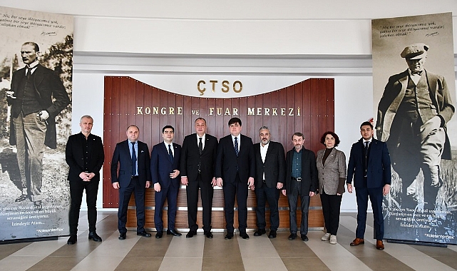 ÖZBEKİSTAN ANKARA BÜYÜKELÇİLİĞİNDEN ÇTSO YÖNETİM KURULUNA ZİYARET