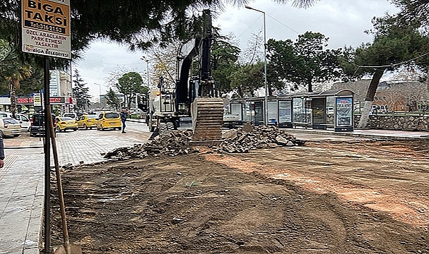 BİGA'DA ÜST YAPIYA EL ATILDI