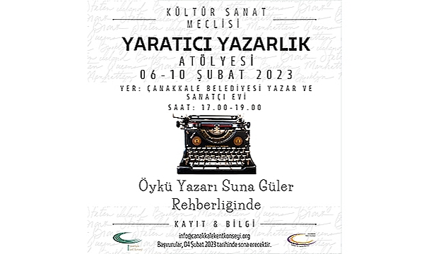 KÜLTÜR SANAT MECLİSİ'NDEN DÜNYA ÖYKÜ GÜNÜ ETKİNLİKLERİ