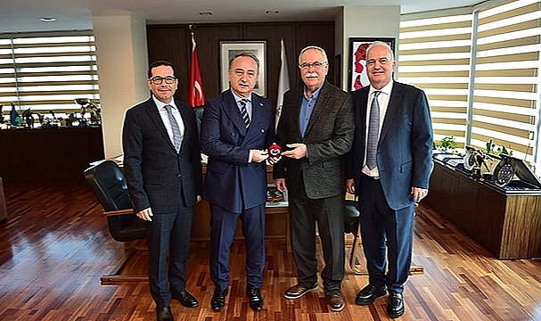 TED YÖNETİMİNDEN BAŞKAN GÖKHAN'A ZİYARET