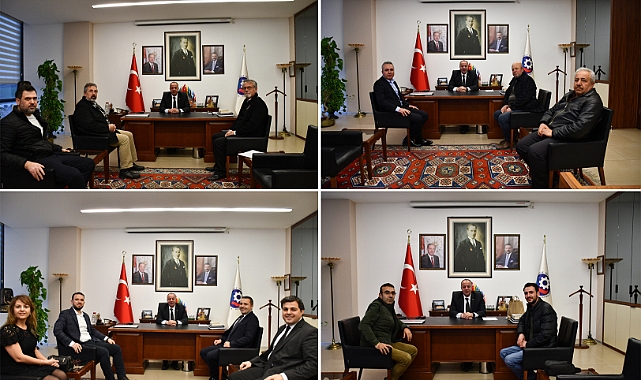 TİCARET VE SANAYİ ODASI ZİYARETLERİ HIZ KESMEDEN DEVAM EDİYOR