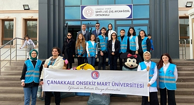 UEDAŞ’ın ‘Kardeşim Üşemesin’ projesine ÇOMÜ’den destek