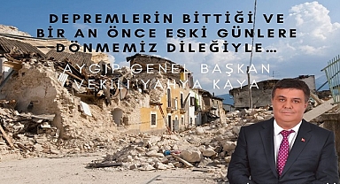 AYDINLIK GELECEĞİN PARTİSİ ENKAZ BÖLGESİNDE İNCELEMEDE