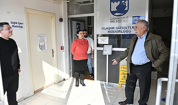 BAŞKAN GÖKHAN MİSAFİR KART ÇALIŞMALARINI İNCELEDİ