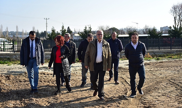 Başkan Gökhan Teknik İncelemede