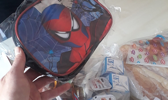 Beslenme Saati Projesinde Beslenme Çantası Dağıtımları Başladı
