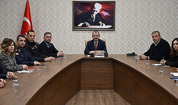 BİGA'DA KOORDİNASYON GÖRÜŞÜLDÜ