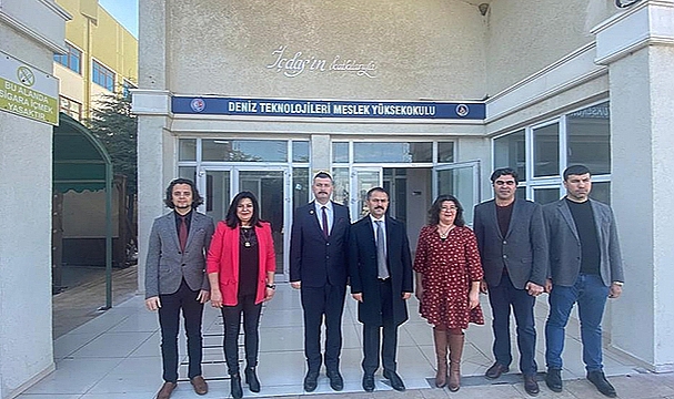 ÇOMÜ DENİZ TEKNOLOJİLERİ MESLEK YÜKSEKOKULU DALIŞ LABORATUVARINA ZİYARET