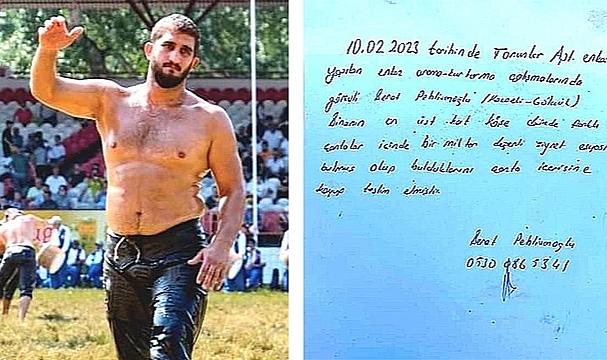 "GÜREŞ CAMİASI SENİNLE GURUR DUYUYOR"