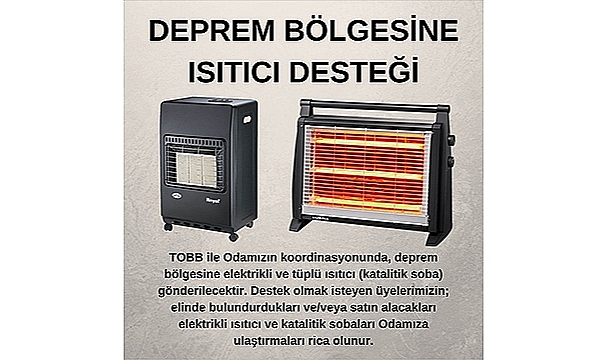 ISITICI DESTEĞİ ÇAĞRISI YAPILDI!