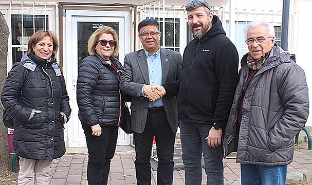 Milletvekili aday adayı Ural muhtarlarla görüştü