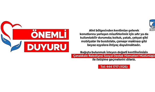 ÖNEMLİ DUYURU!